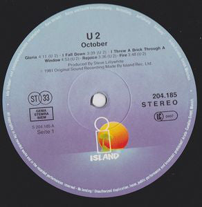 U2 - October