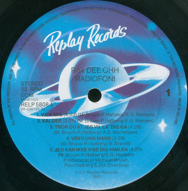 Ray Dee Ohh ‎– Radiofoni