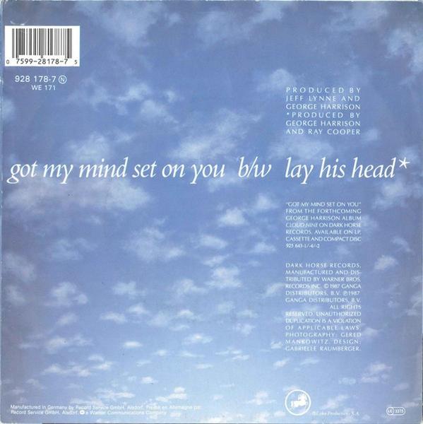 Harrison, George - Got My Mind Set On You