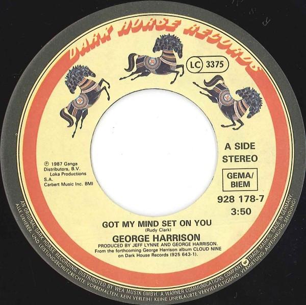 Harrison, George - Got My Mind Set On You