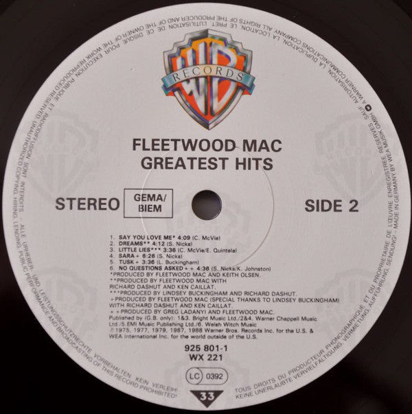 Fleetwood Mac - Greatest Hits