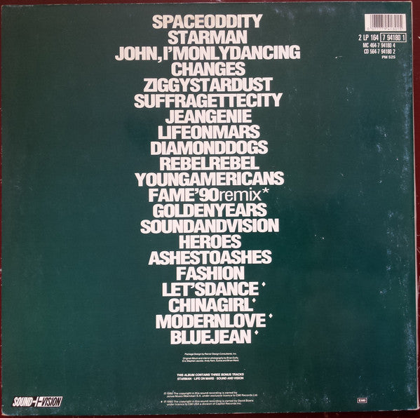 Bowie, David - ChangesBowie - RecordPusher  
