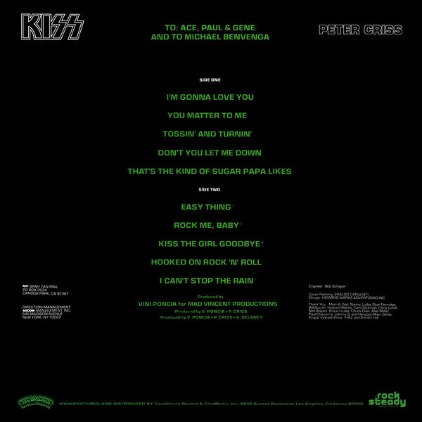 Kiss - Peter Criss