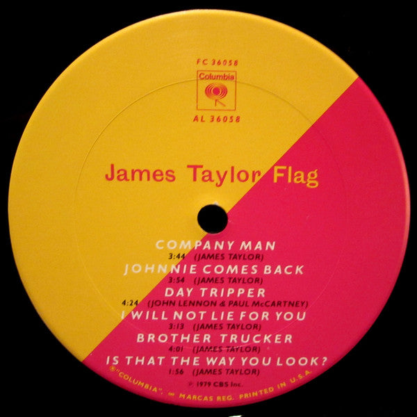 Taylor, James - Flag