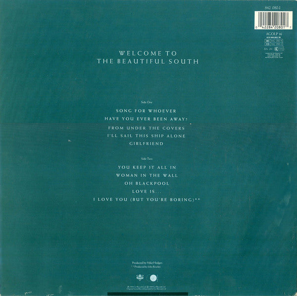 Beautiful South - Welcome To