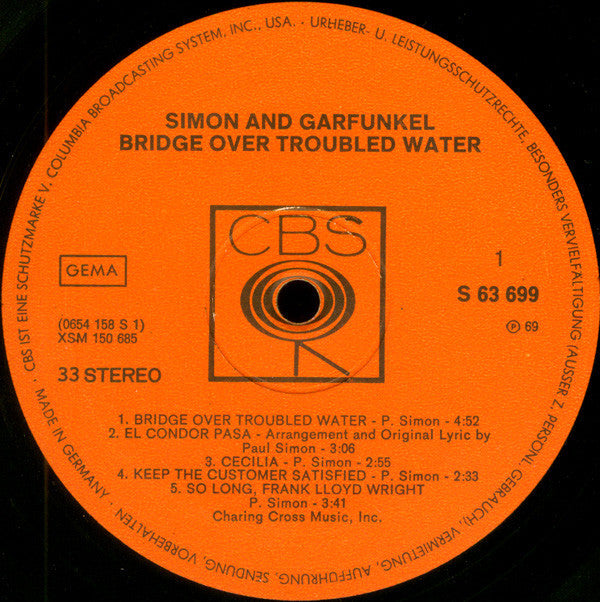 Simon And Garfunkel - Bridge Over Troubled Water