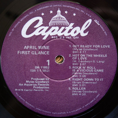 April Wine - First Glance