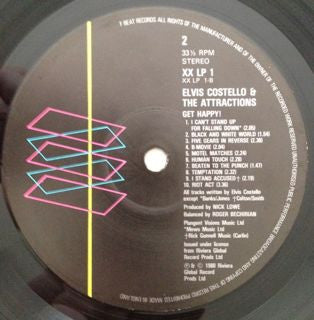 Costello, Elvis And The Attractions - Get Happy!! - RecordPusher  