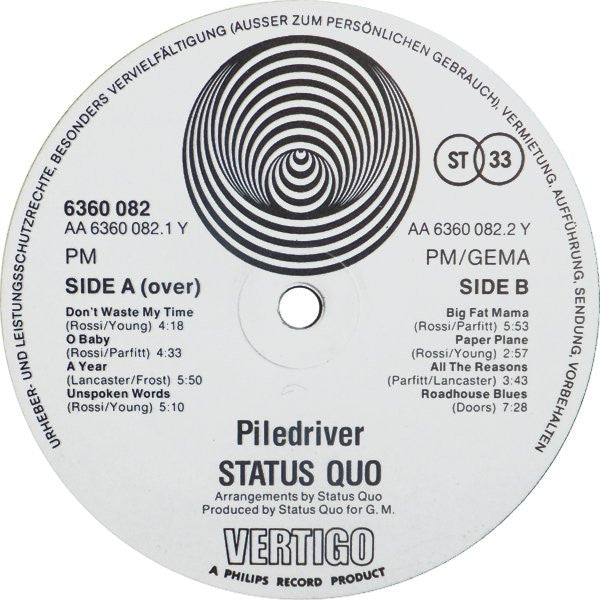 Status Quo - Piledriver