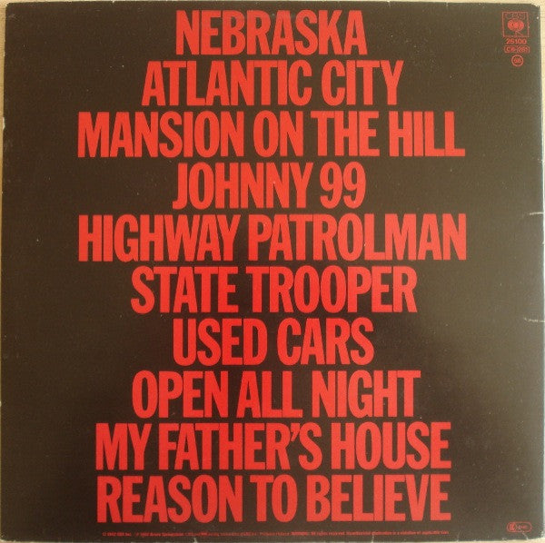 Springsteen, Bruce - Nebraska