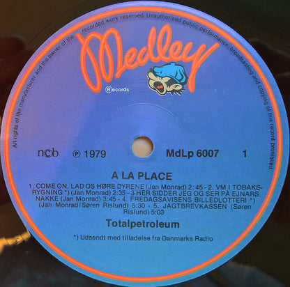 Totalpetroleum ‎– A La Plage