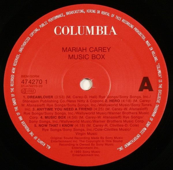 Carey, Mariah - Music Box