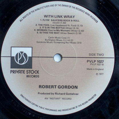 Gordon, Robert / Link Wray -  Robert Gordon With Link Wray