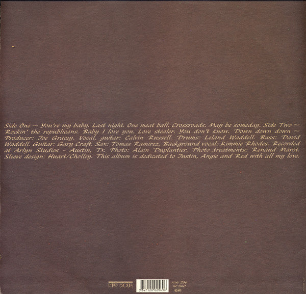 Russell, Calvin - Sounds From The Fourth World