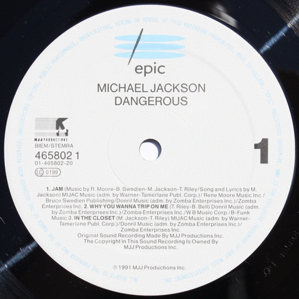 Jackson, Michael - Dangerous