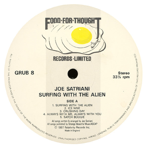 Satriani, Joe - Surfing With The Alien