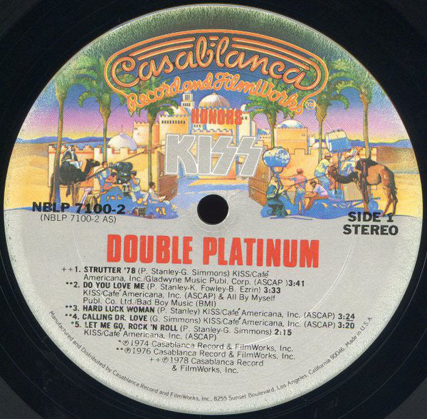Kiss - Double Platinum