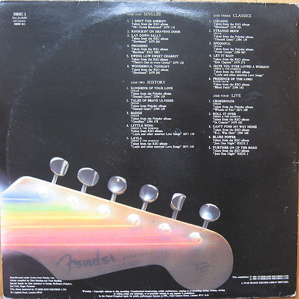Clapton, Eric ‎– Backtrackin'