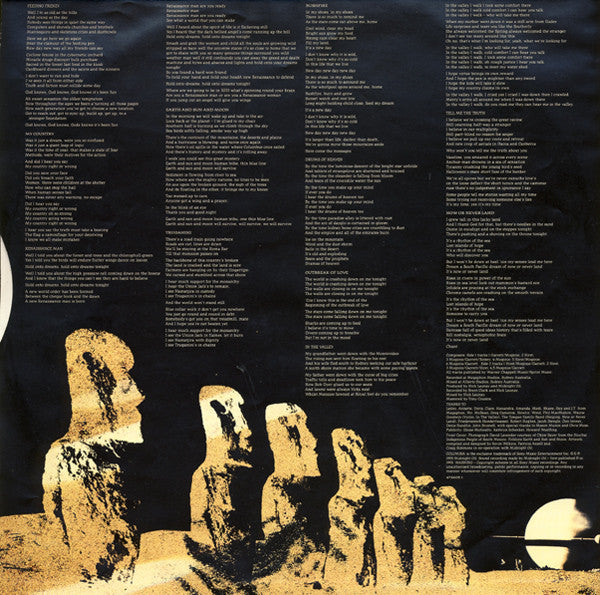 Midnight Oil - Earth And Sun And Moon