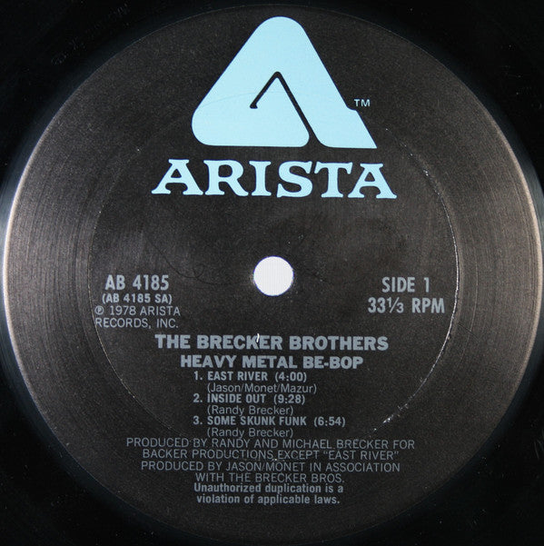 Brecker Brothers ‎– Heavy Metal Be-Bop