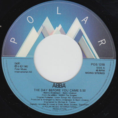 ABBA - The Day Before You Came