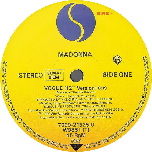 Madonna - Vogue