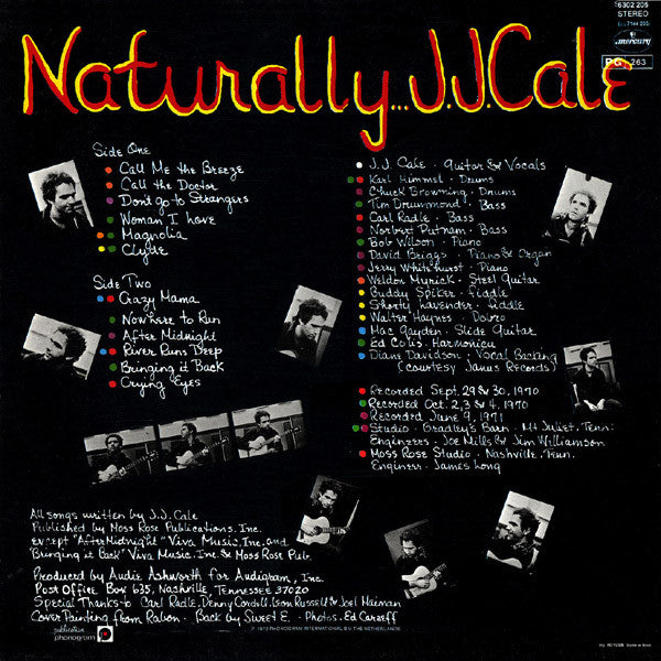 Cale, J.J. - Naturally - RecordPusher  