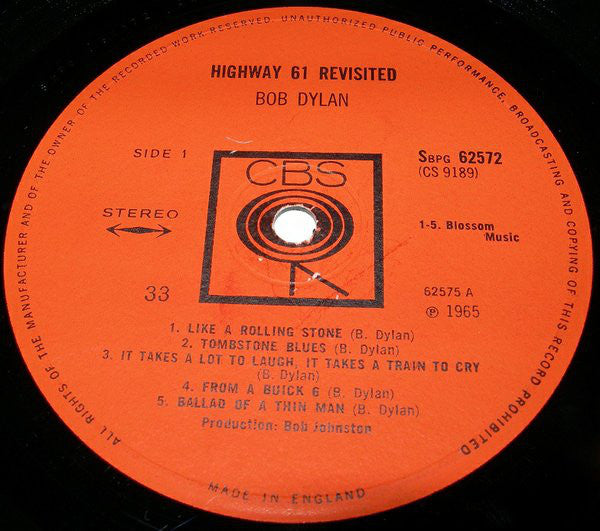 Dylan, Bob - Highway 61 Revisited