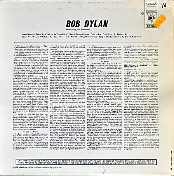 Dylan, Bob - Bob Dylan