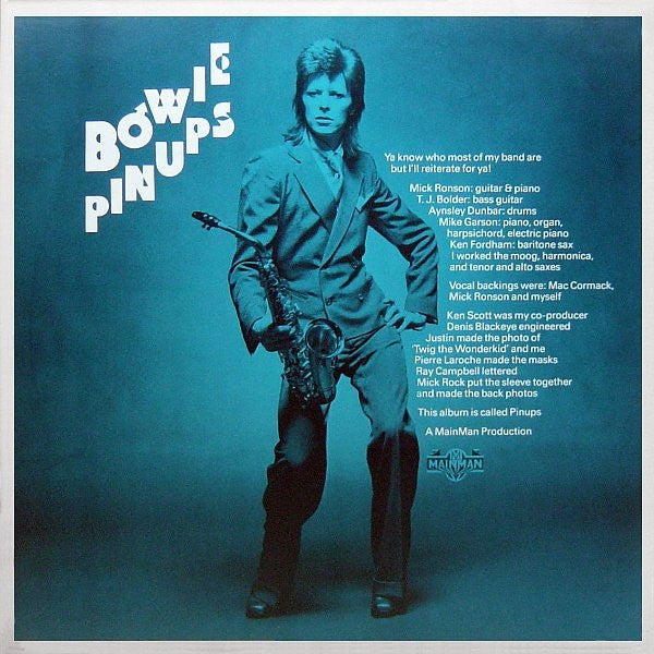 Bowie, David - Pinups - RecordPusher  