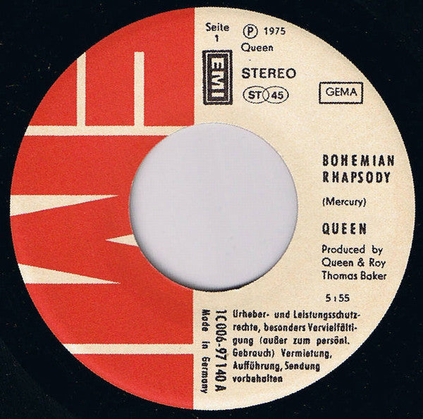 Queen ‎– Bohemian Rhapsody