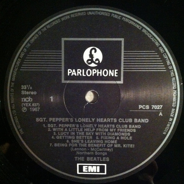 Beatles - Sgt. Pepper's Lonely Hearts Club Band - RecordPusher  