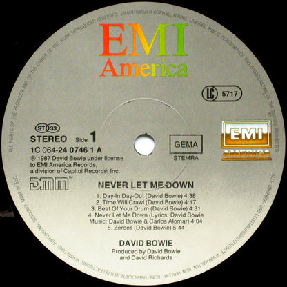 Bowie, David - Never Let Me Down