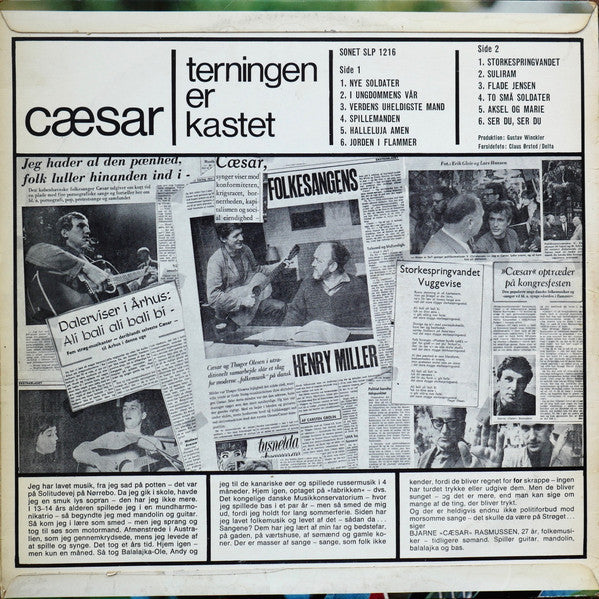 Cæsar ‎– Terningen Er Kastet
