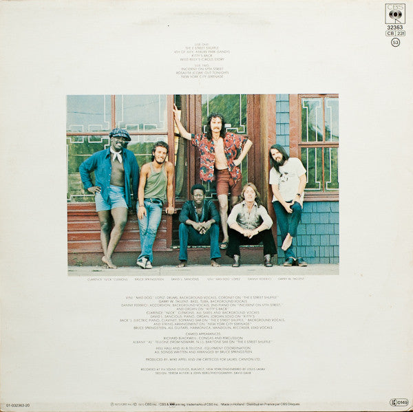 Springsteen, Bruce - The Wild, The Innocent & The E Street Shuffle