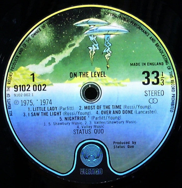 Status Quo - On The Level