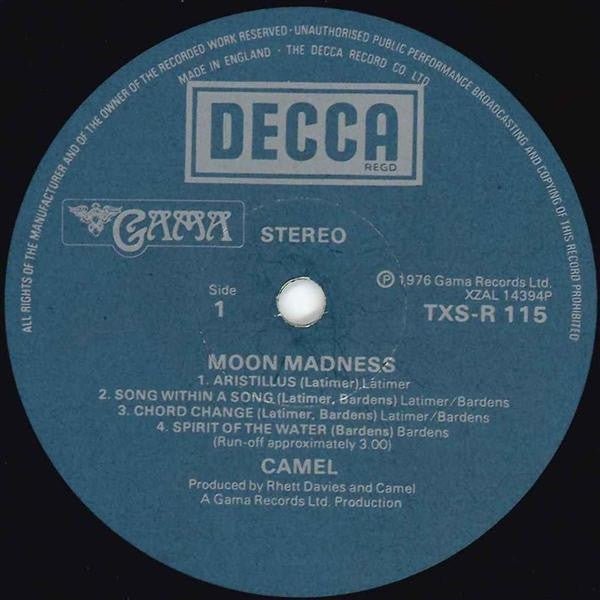 Camel - Moonmadness