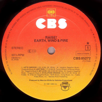 Earth, Wind & Fire ‎– Raise!