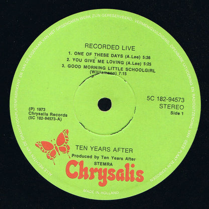 Ten Years After - Recorded Live