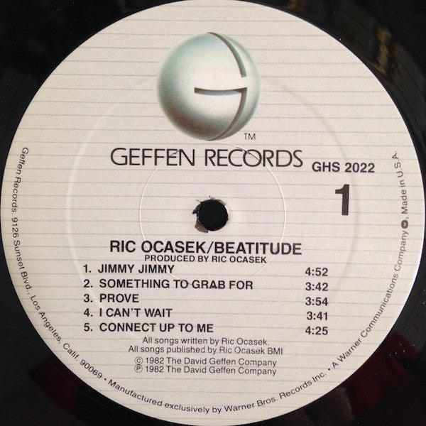 Ocasek, Ric - Beatitude