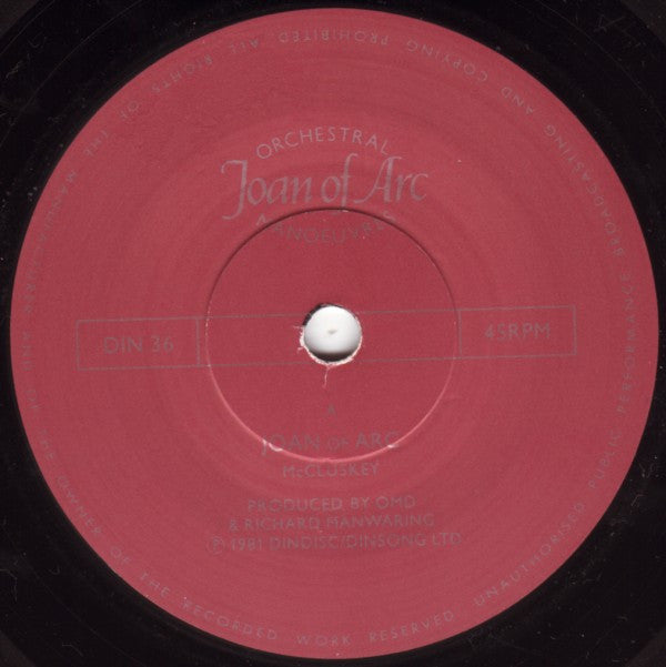 Orchestral Manoeuvre In The Dark - Joan Of ARC