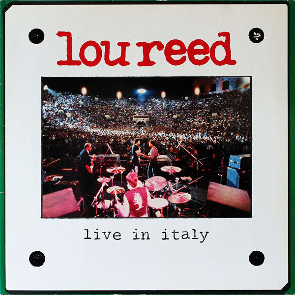 Reed,  Lou ‎– Live In Italy