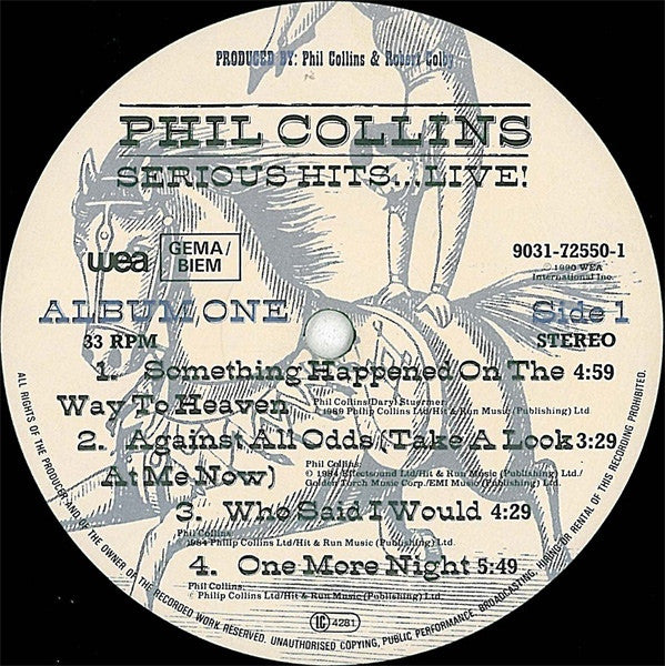 Collins, Phil - Serious Hits... Live