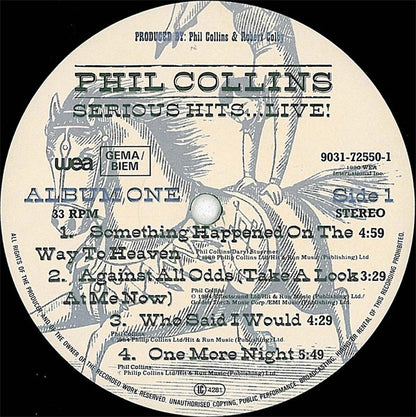 Collins, Phil - Serious Hits... Live