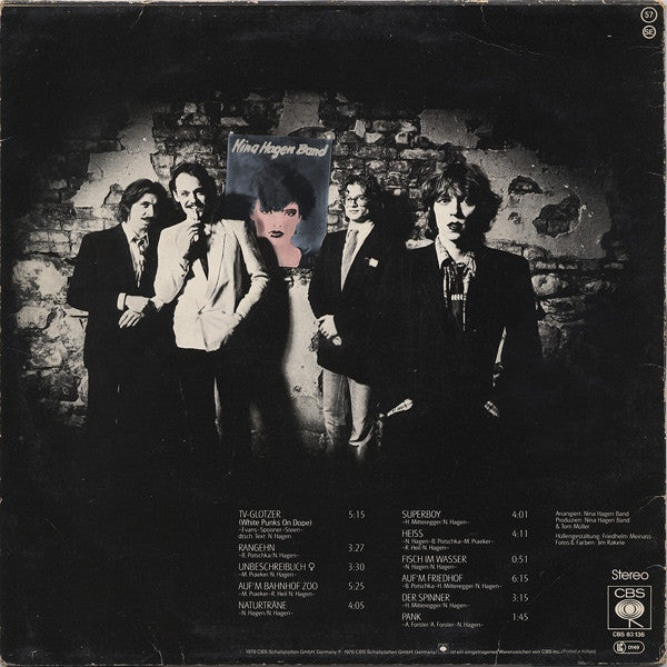 Hagen, Nina Band ‎– Nina Hagen Band