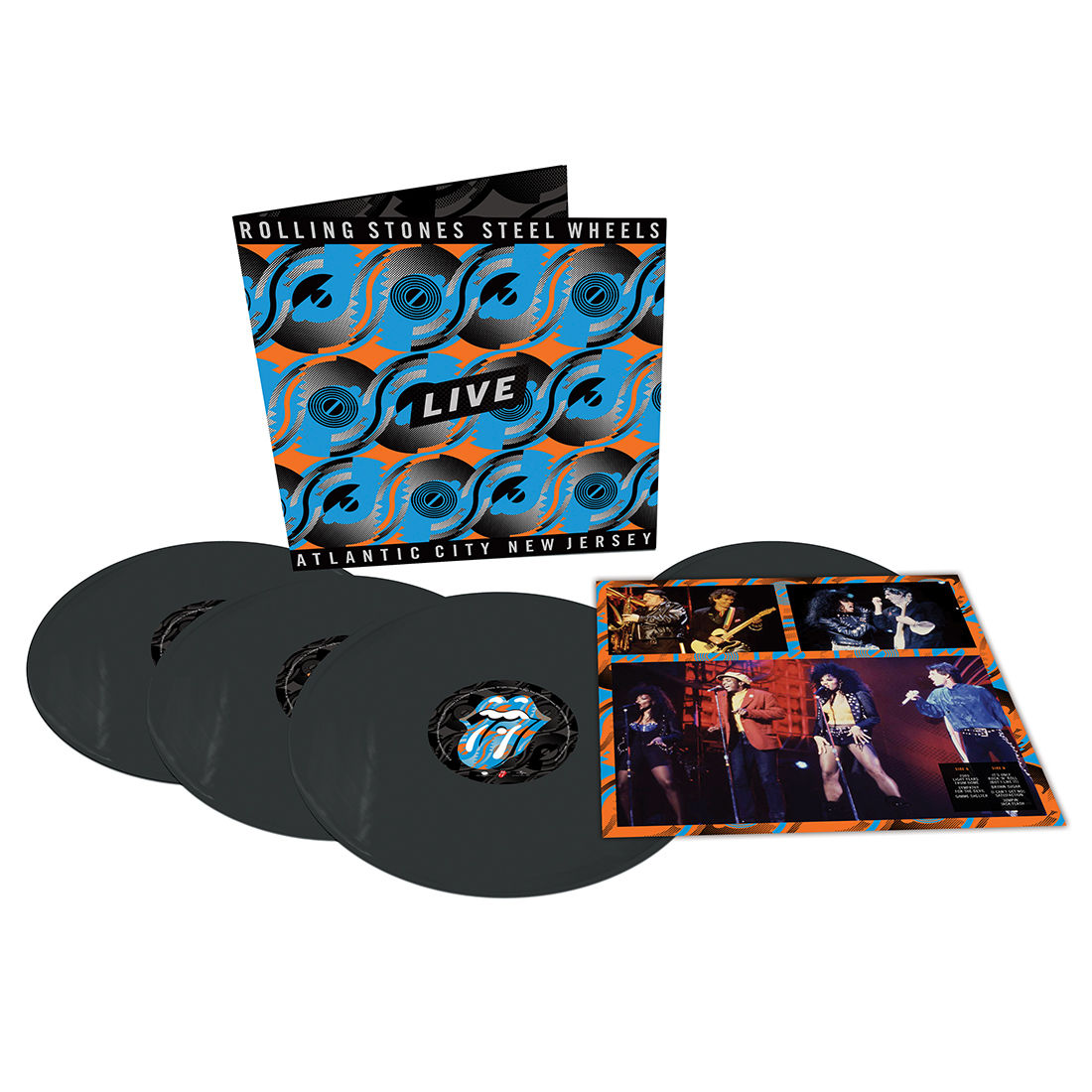 Rolling Stones – Steel Wheels Live Atlantic City New Jersey