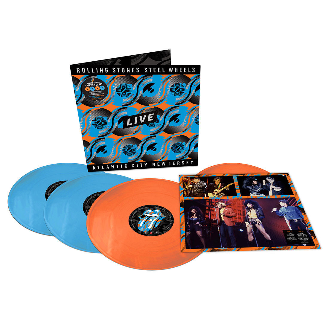 Rolling Stones – Steel Wheels Live Atlantic City New Jersey