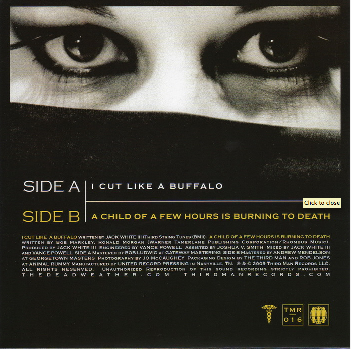 Dead Weather - I Cut Like A Buffalo