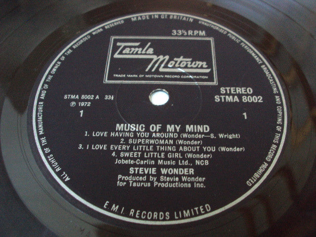 Wonder, Stevie - Music Of My Mind