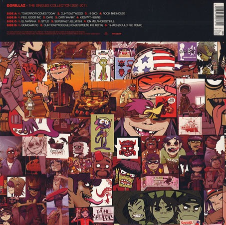 Gorillaz - The Single Collection 2001-2011